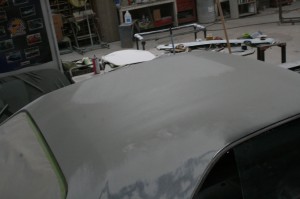 23. The roof is ready for another coat of primer and paint. Of course that will have to wait until the rest is done.