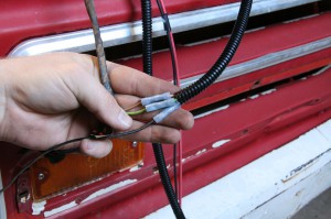 19.Easy fix, we just cut the plugs off and matched the colors. The kit uses GM headlamp wiring color codes, so no problem.